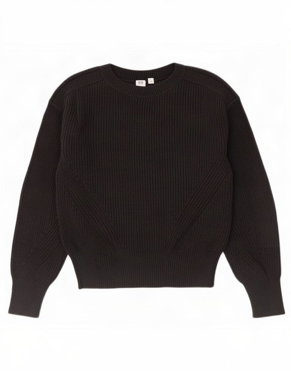 Gap Pull col bateau pour femme UK 10 Petit coton noir