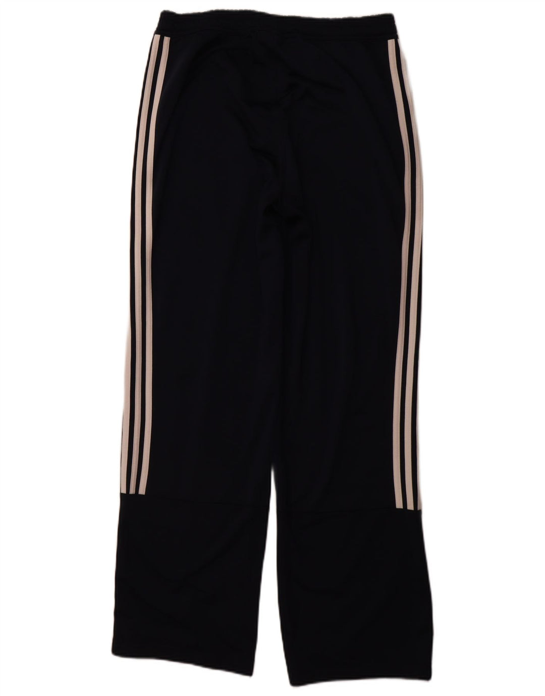 ADIDAS Mens Tracksuit Trousers Medium  Navy Blue Polyester