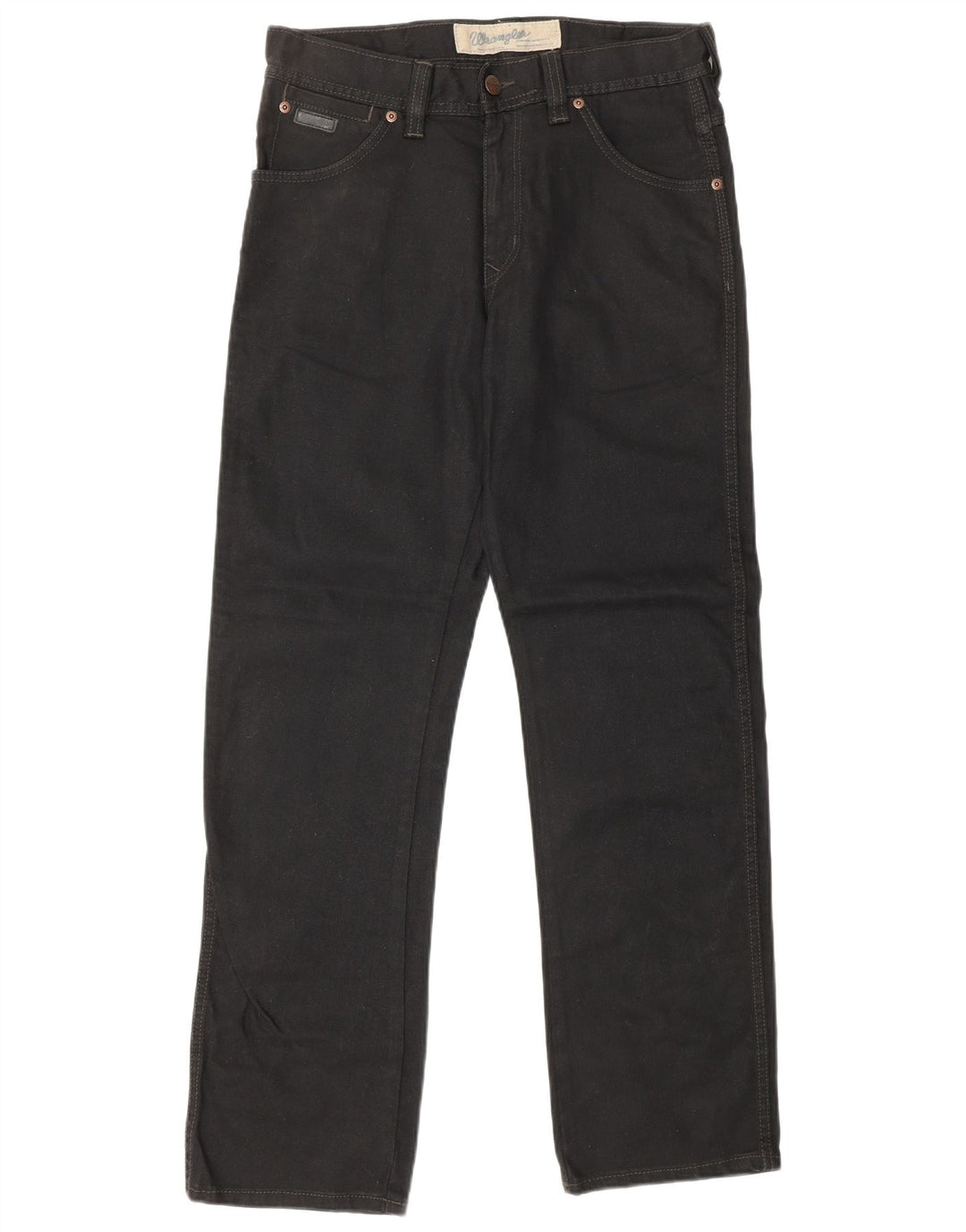 WRANGLER Jean Droit Wesley Homme W30 L32 Noir Coton