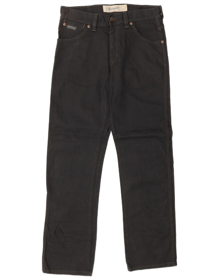 WRANGLER Jean Droit Wesley Homme W30 L32 Noir Coton