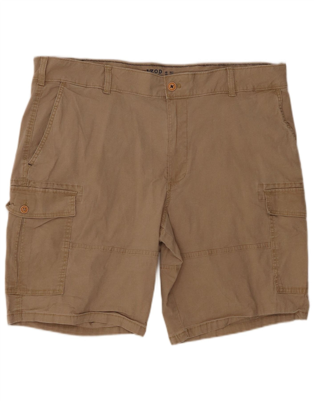 IZOD Short cargo homme eau salée W40 XL coton beige
