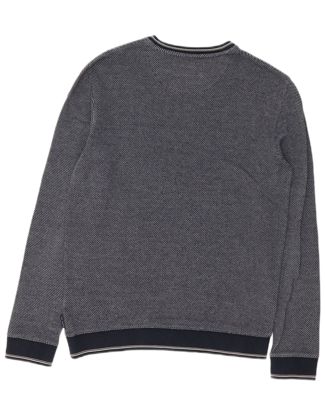 Ted Baker Sweat-shirt pour homme Taille 2 Petit Bleu marine Coton