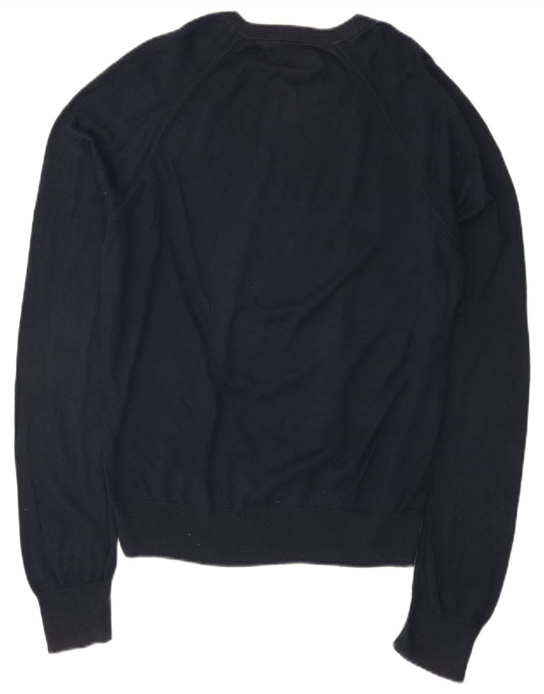 Penguin Pull col V pour homme en coton bleu marine Taille L