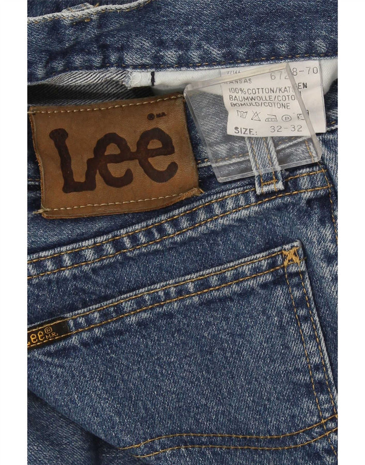 Lee Jean Droit Kansas Homme W32 L32 Bleu Coton