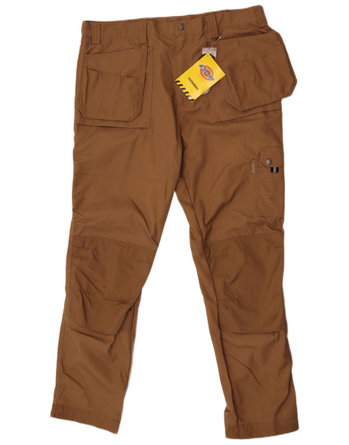 Dickies Pantalon Cargo Slim Homme W42 L34 Marron Polyester