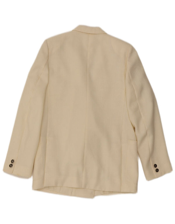 Cody Veste blazer croisée pour femme IT 40 Small Blanc cassé