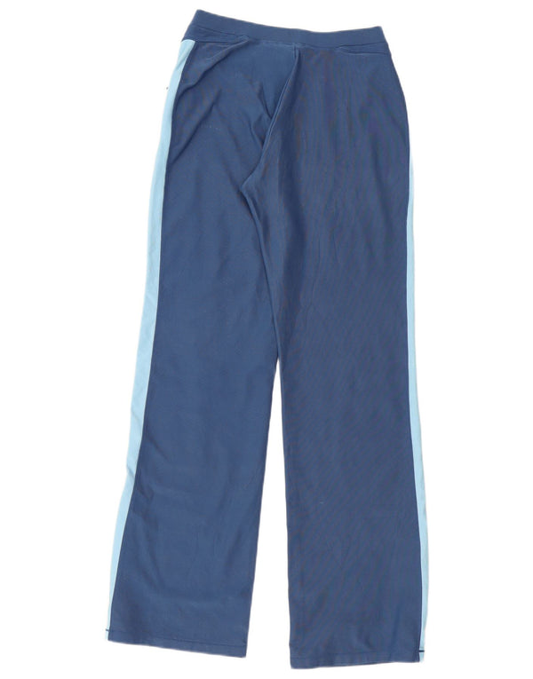 NIKE Pantalon de survêtement pour femme UK 10/12 Bleu moyen Colorblock Polyester