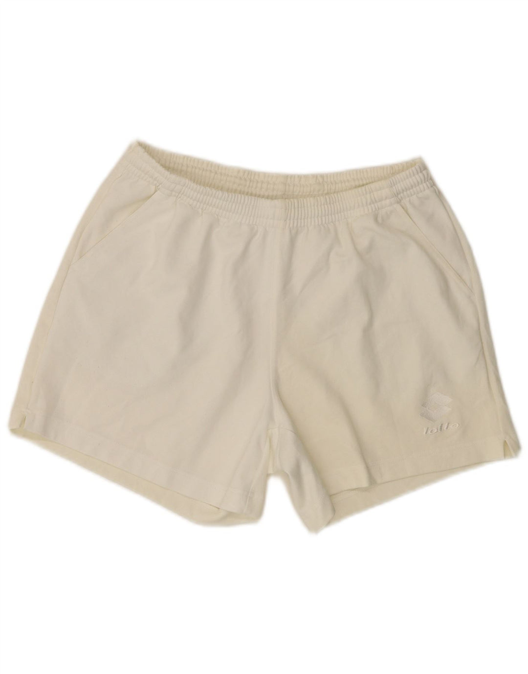 LOTTO Short de Sport Homme Blanc cassé Moyen