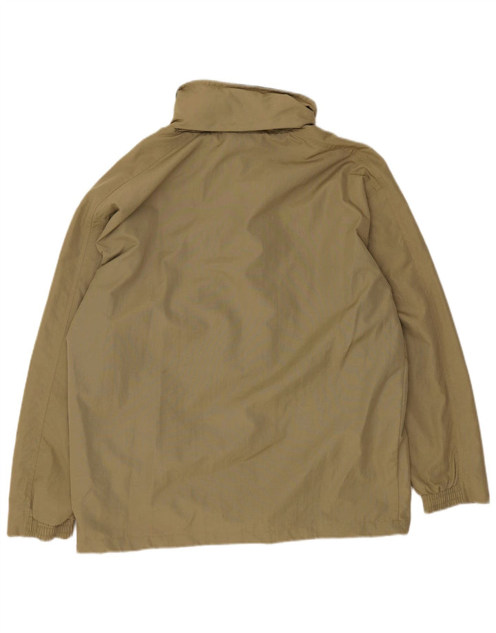 Diadora Veste de pluie à capuche pour homme UK 36 Small Kaki Polyamide