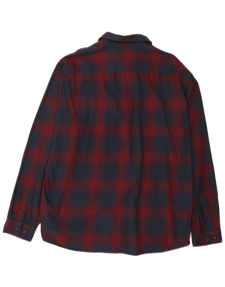 Jack & Jones Chemise en flanelle pour homme 2XL Rouge à carreaux en coton
