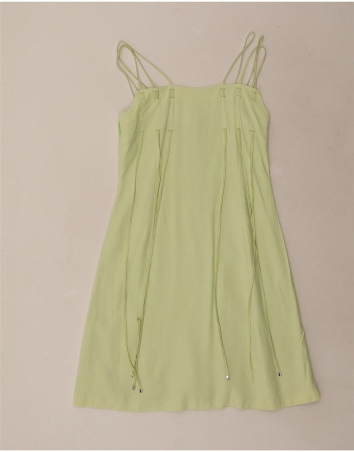 Gattinoni Robe Slip Femme IT 44 Vert Moyen