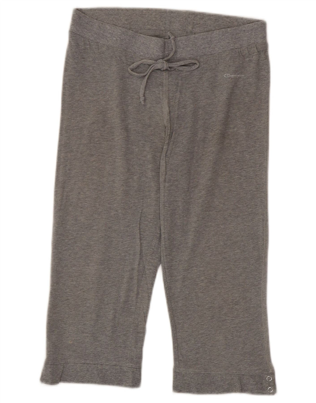 Champion Pantalon de Survêtement Capri Femme UK 12 Gris Moyen