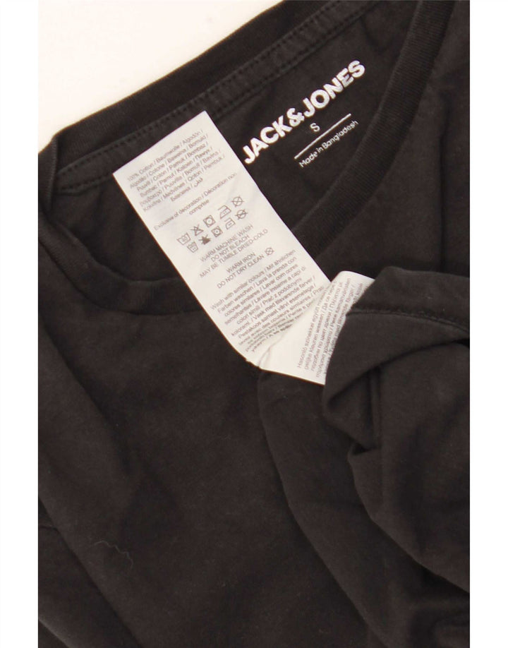 Jack & Jones T-Shirt Homme Petit Noir Coton