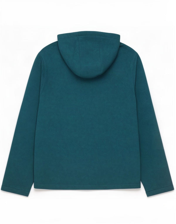 Mountain Warehouse Veste coupe-vent à capuche pour femme UK 18 XL Bleu géométrique