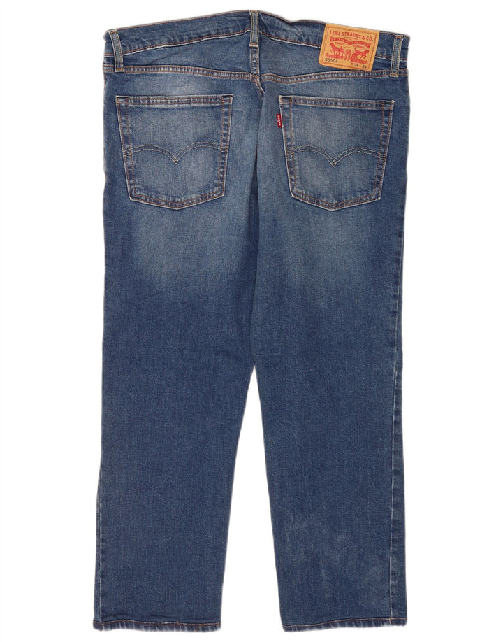 Levi's Jean Cropped Homme W36 L24 Bleu Coton