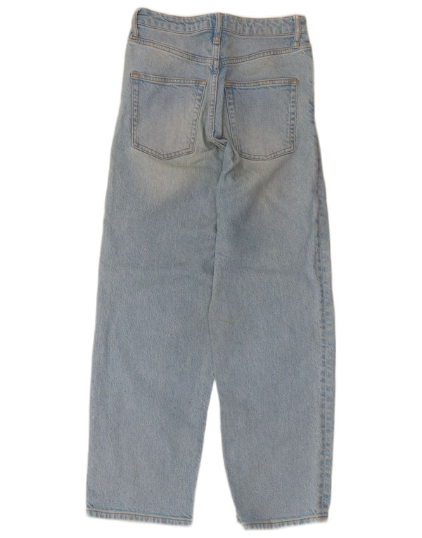 Reiss Womens High Waist Loose Jeans W26 L26 Blue