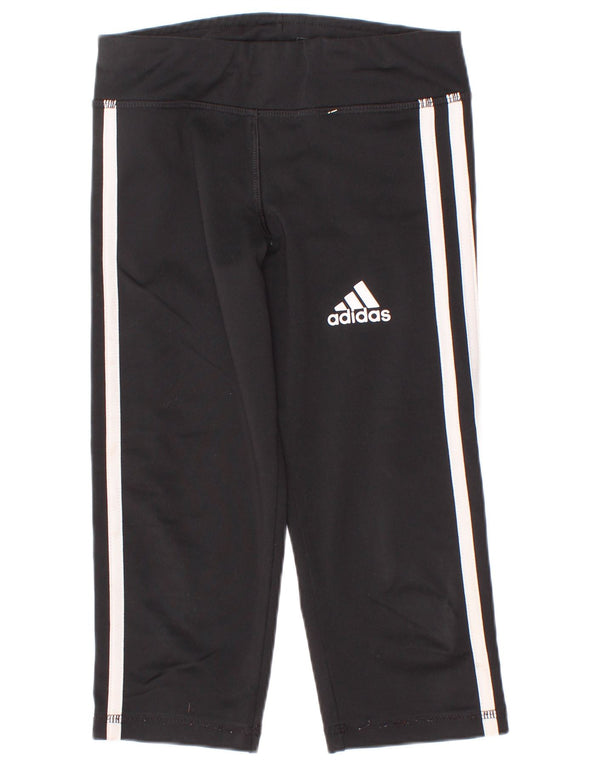Adidas Legging Capri Aeroready Fille 7-8 ans Noir Polyester