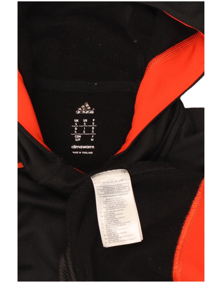 Adidas Pull à capuche Climawarm pour homme Petit Noir Polyester