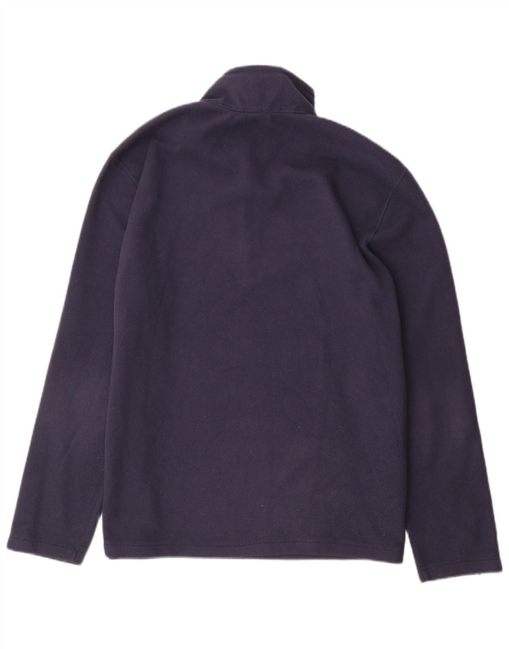 The North Face Pull polaire à col zippé pour homme XL Bleu marine Polyester