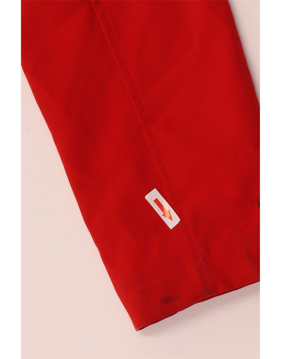Calvin Klein Veste Parka à capuche pour femme UK 10 Petit Rouge Polyester