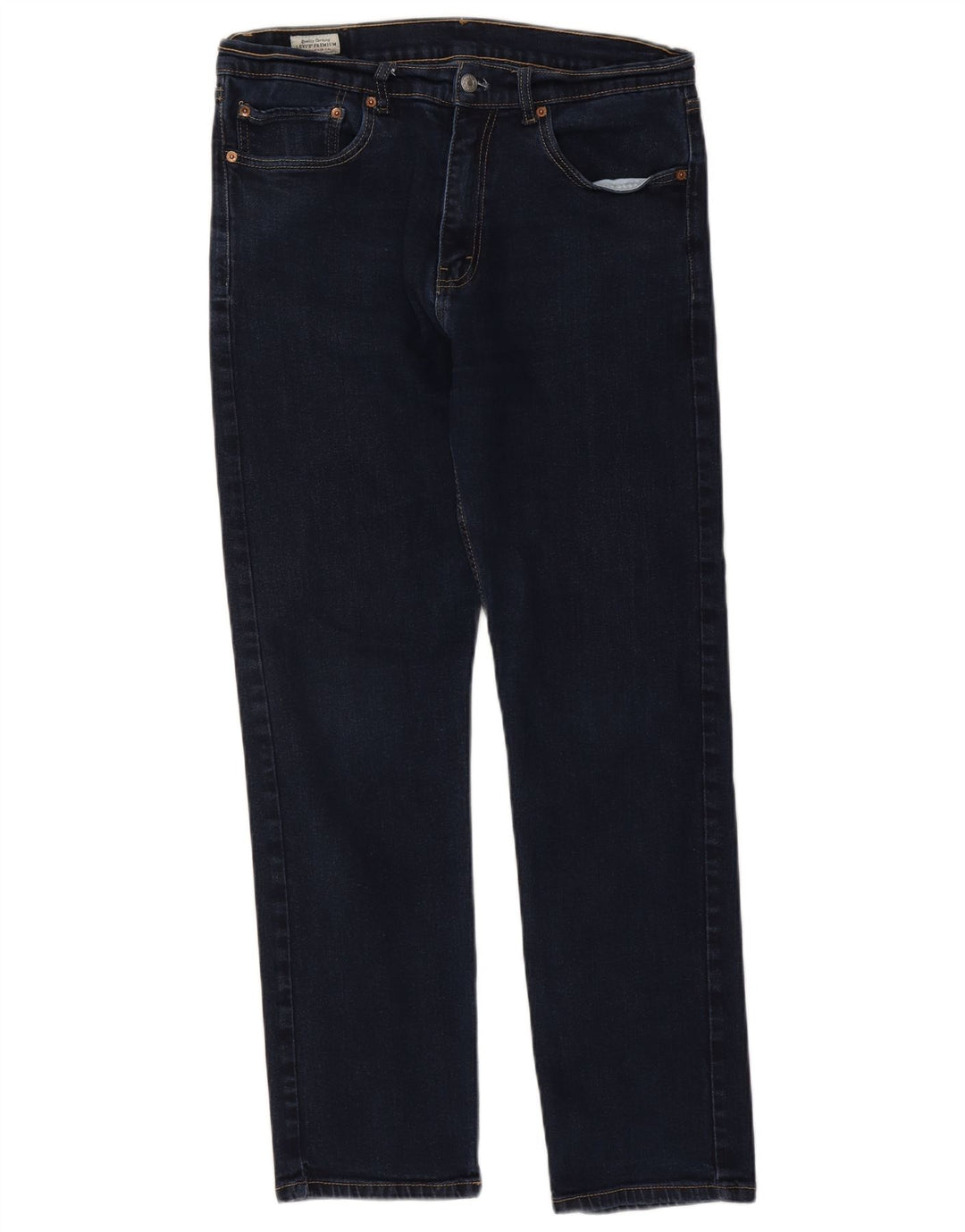 Levi's Jean Droit 505 Homme Bleu Marine W36 L32 Coton