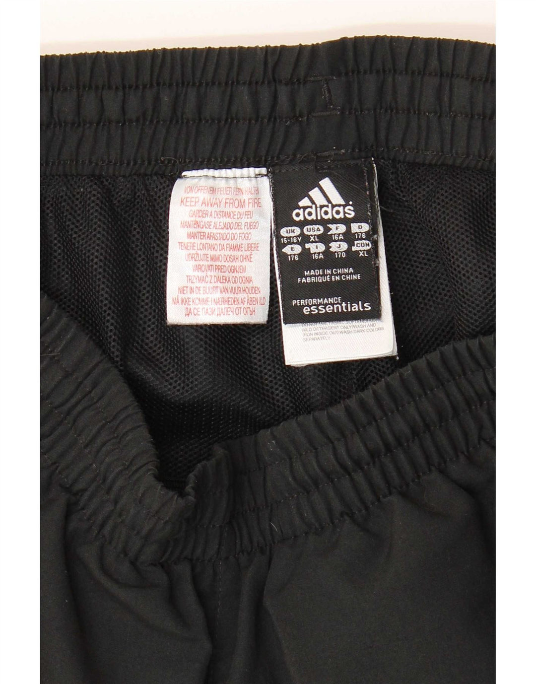 Adidas Short de sport garçon 15-16 ans Noir Polyester