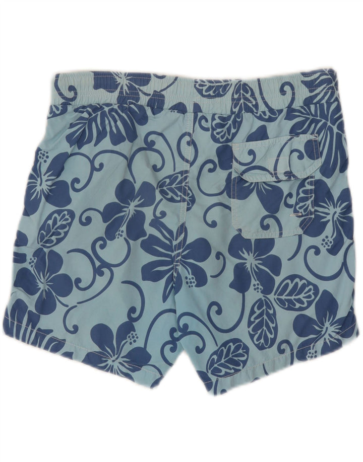 Fred Perry Short De Bain Homme Petit Bleu Floral Polyamide