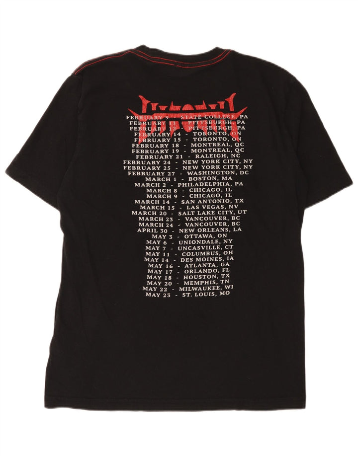 Diesel T-Shirt Graphique Homme Noir Moyen Coton