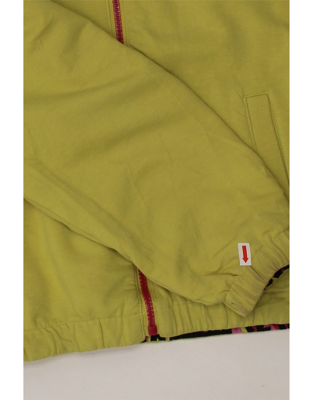 VINTAGE Veste réversible à capuche graphique pour filles 11-12 ans Coton rose