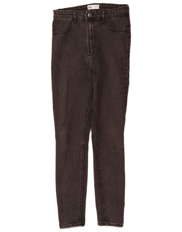 Zara Jean skinny femme EU 38 Small W28 L29 Coton gris