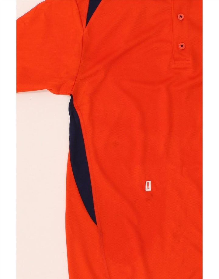 NFL Mens Denver Broncos Polo Shirt Small Red Colourblock Polyester Vintage NFL and Second-Hand NFL from Messina Hembry 
