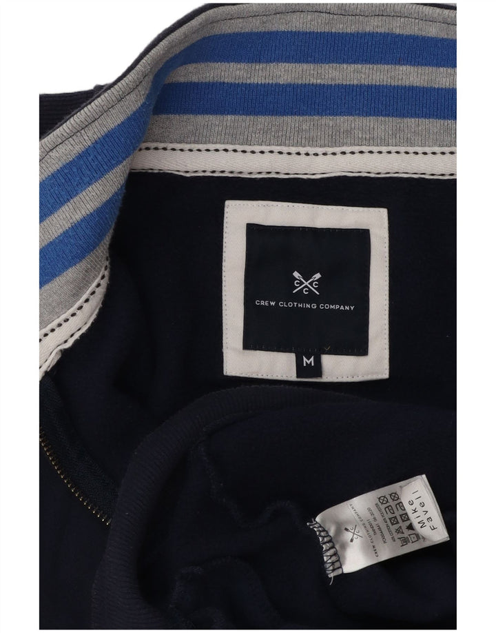 Crew Clothing Veste de survêtement pour homme en coton bleu marine moyen