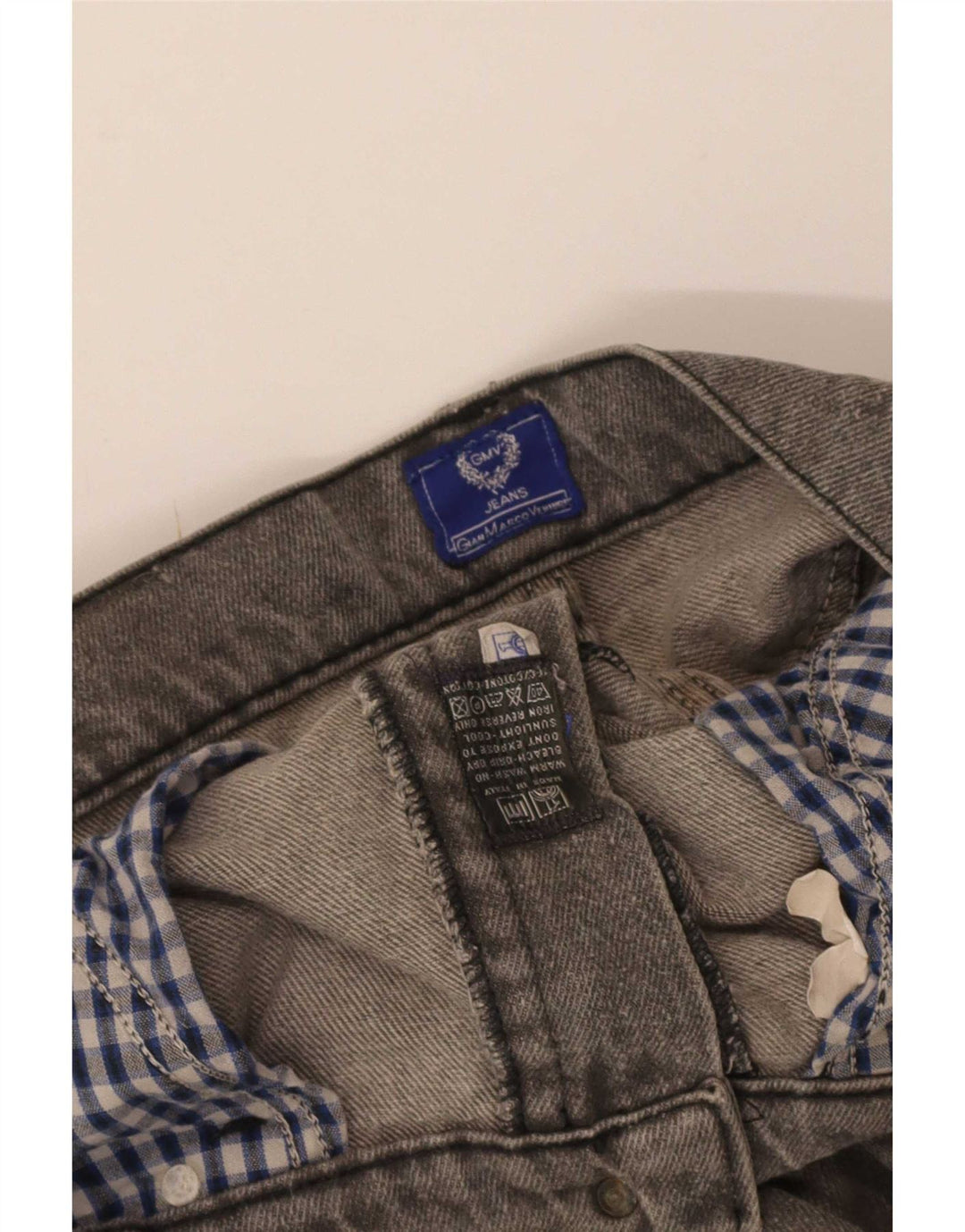 Gianmarco Venturi Jean droit homme W32 L34 gris coton