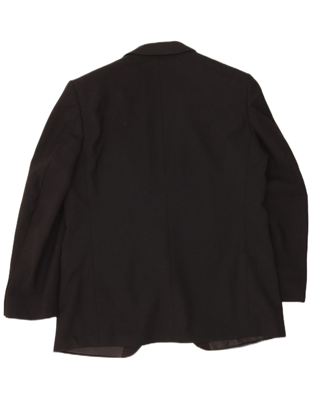 Wilvorst Veste blazer à 1 bouton pour homme UK 40 Grande laine vierge noire