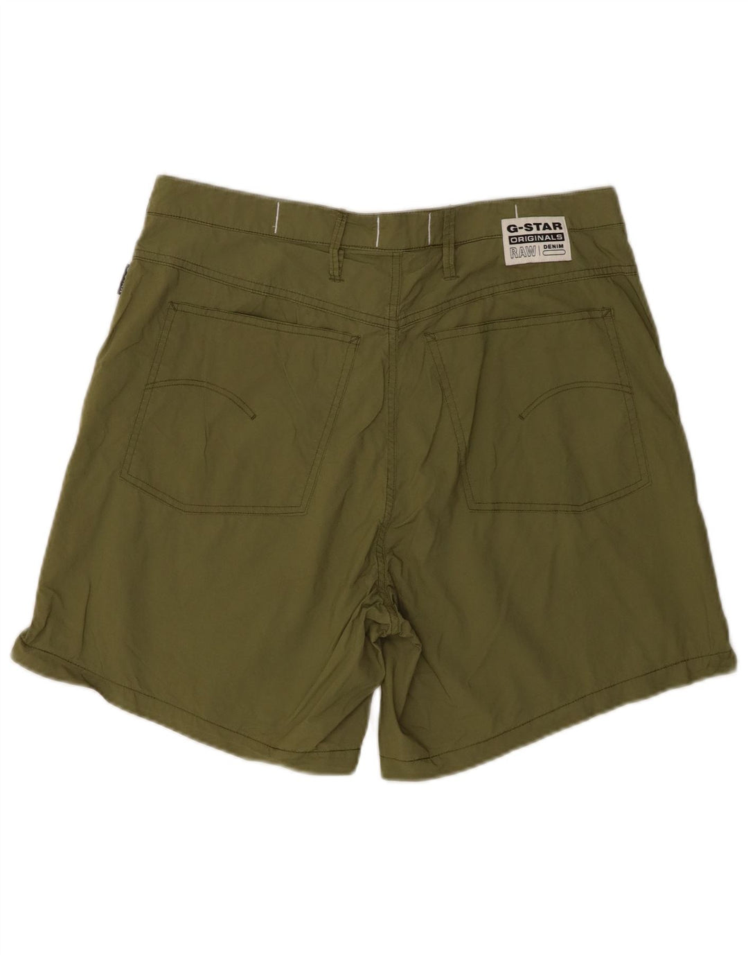 G-Star Short Chino Homme W29 Petit Kaki Coton