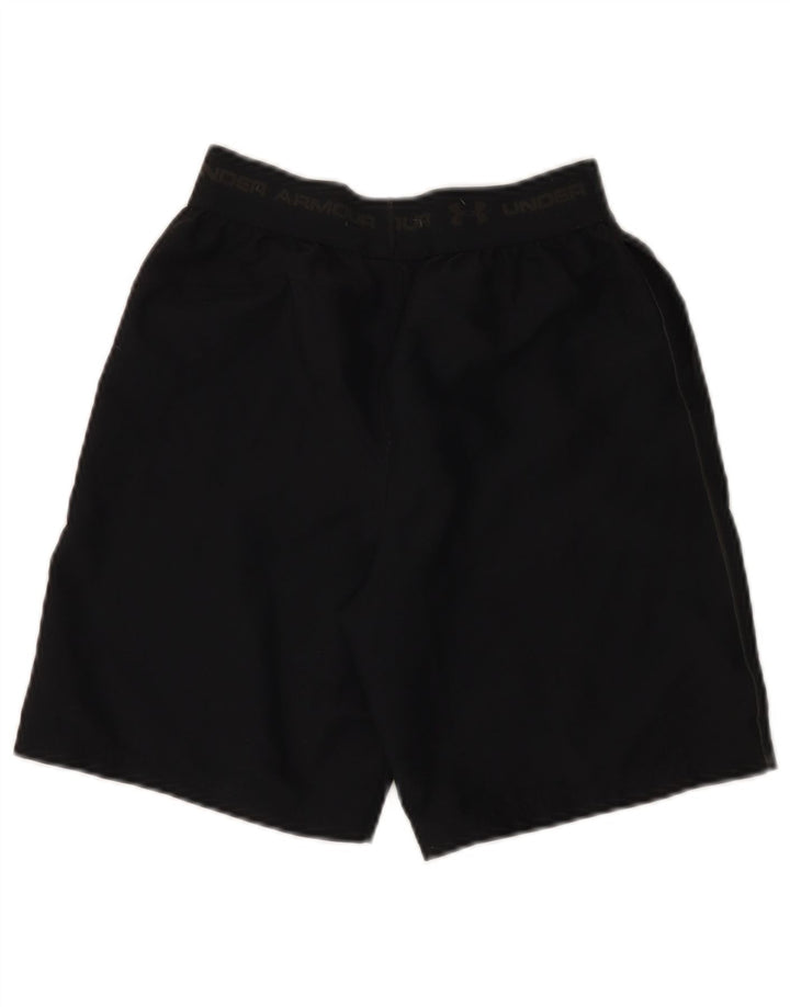 Under Armour Short de sport pour garçon 11-12 ans Grand Noir
