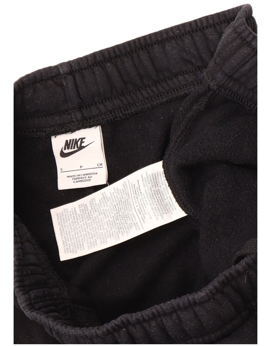 Nike Pantalon de survêtement cargo pour homme Taille S en coton noir