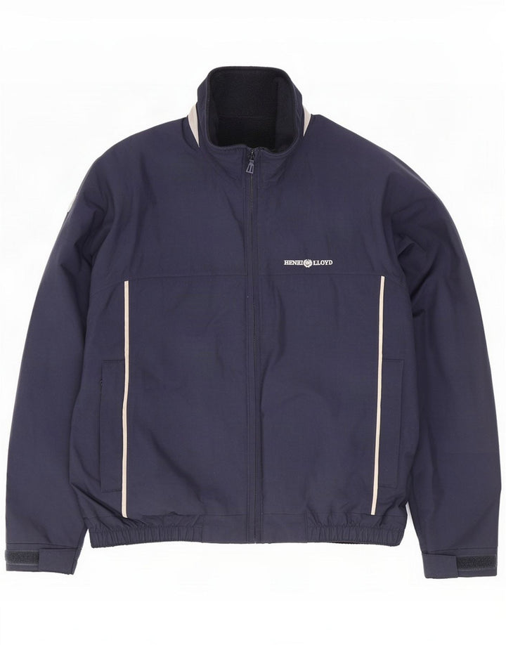 Henri Lloyd Veste coupe-vent pour homme UK 38 Nylon bleu marine moyen