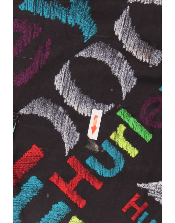 Hurley Short de Bain Graphique Homme Noir Moyen Polyester