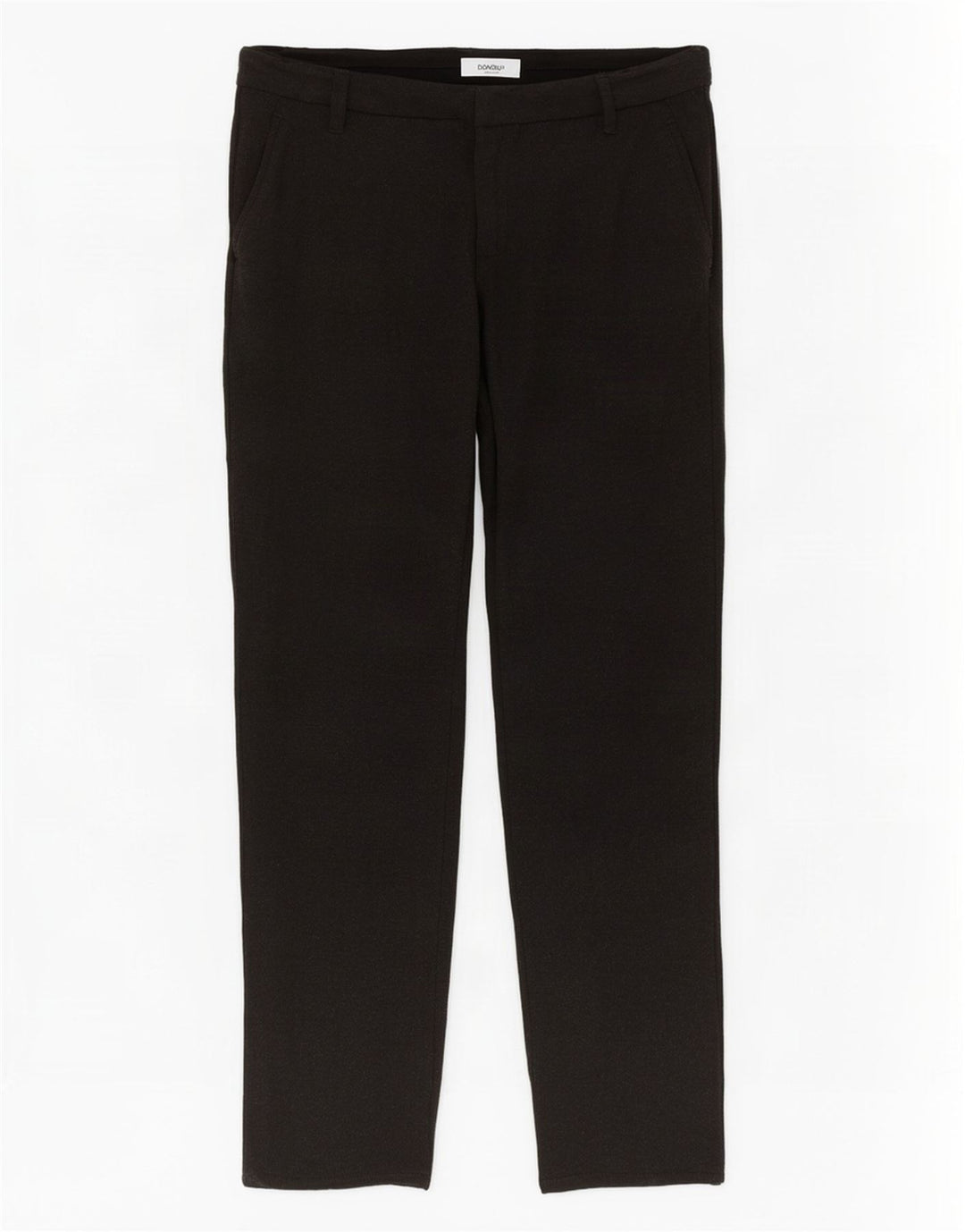 Dondup Pantalon Chino Slim Homme W36 L28 Noir Viscose