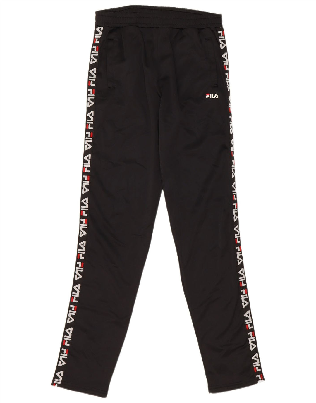 Fila Pantalon de Survêtement Graphique Garçon 13-14 ans Noir Polyester