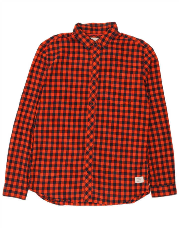 Jack & Jones Chemise Slim Fit XL Rouge Vichy Coton