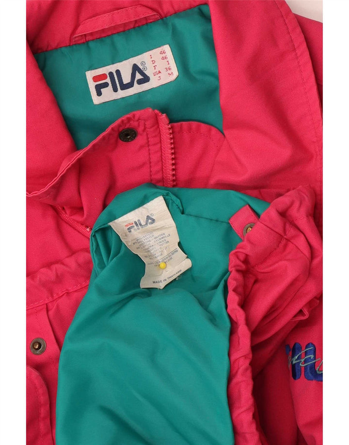 Fila Veste coupe-vent femme IT 46 petit rose polyester