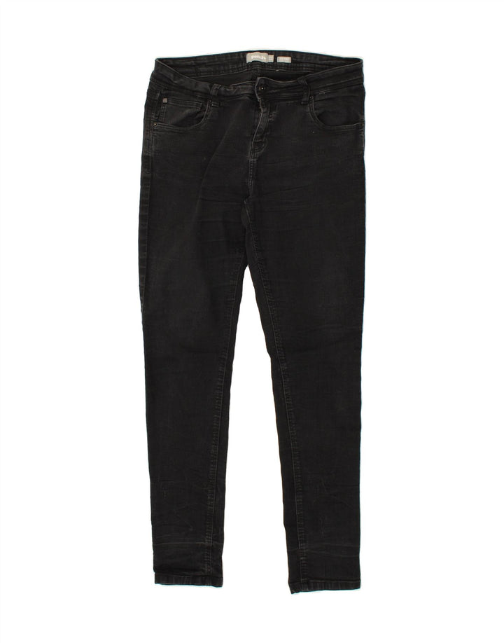 BENCH Jean Skinny Femme W34 L34 Noir Coton