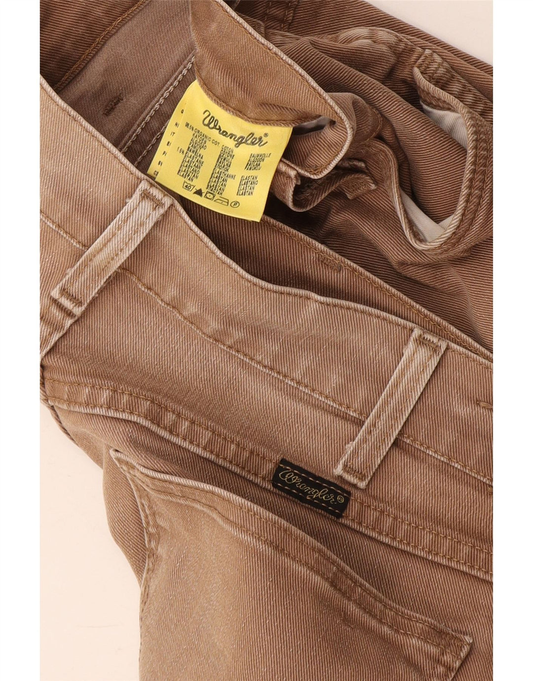 Wrangler Jean Slim Homme W31 L34 Marron Coton