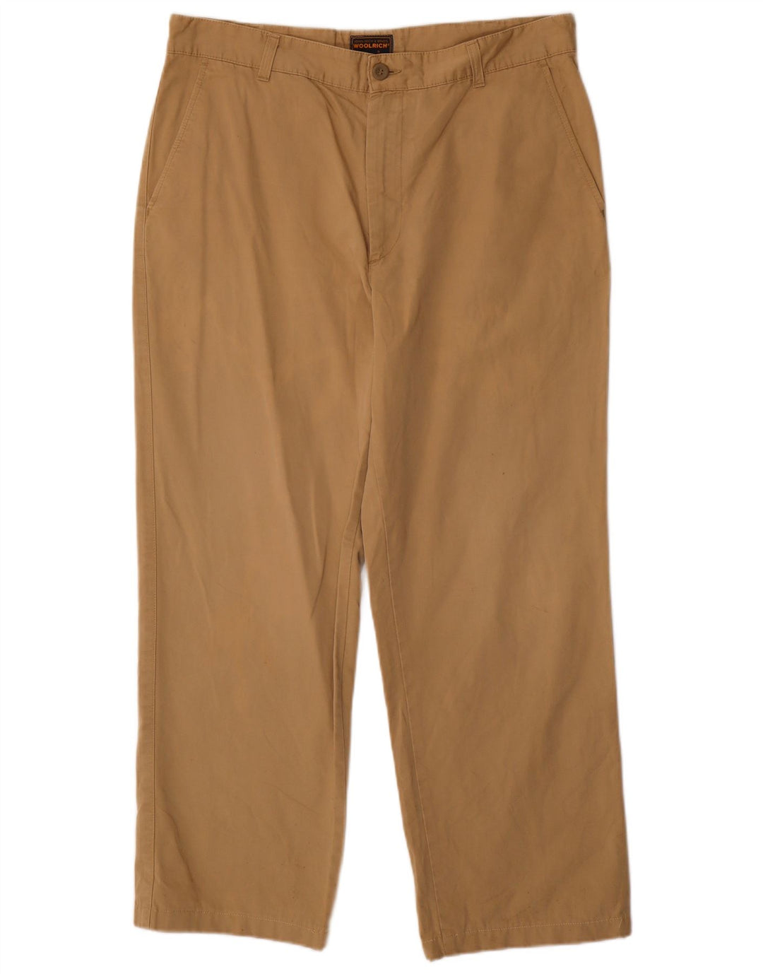 WOOLRICH Pantalon Chino Droit Homme W36 L28 Coton Beige