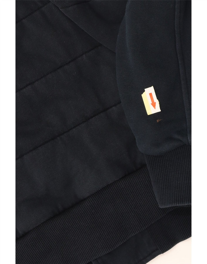 PUMA Veste Bomber Homme UK 40 Large Bleu Marine Coton