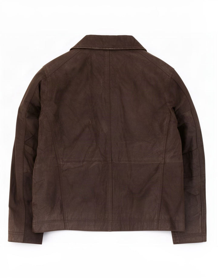 Canda Mens By C&A Veste en cuir EU 52 XL Noir