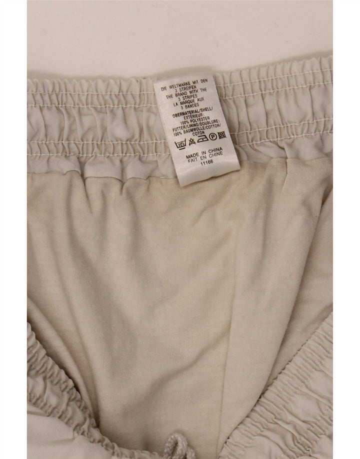 Adidas Short de sport pour homme XL Blanc Polyester