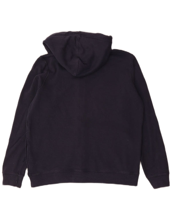 Fat Face Sweat à capuche zippé pour homme en coton bleu marine moyen